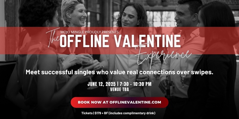 Offline Valentine Sydney 2025 | Conscious Dating Experience