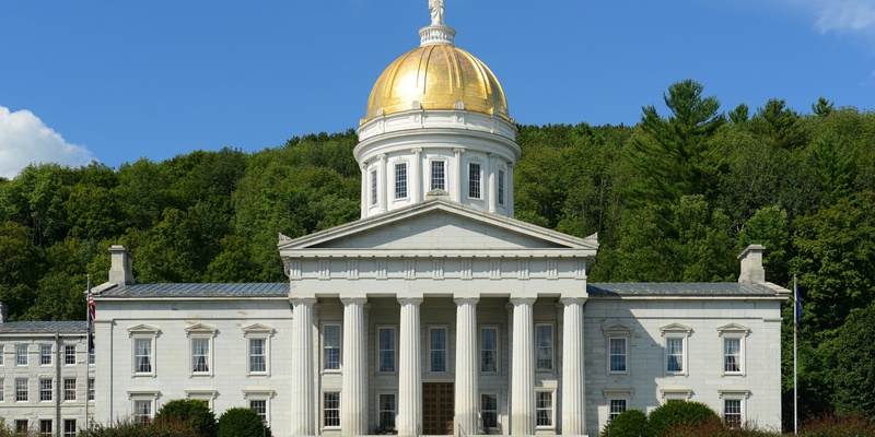 Vermont State House, Part Six, Summer Drawing Tour Through New England: The Six State Capitols