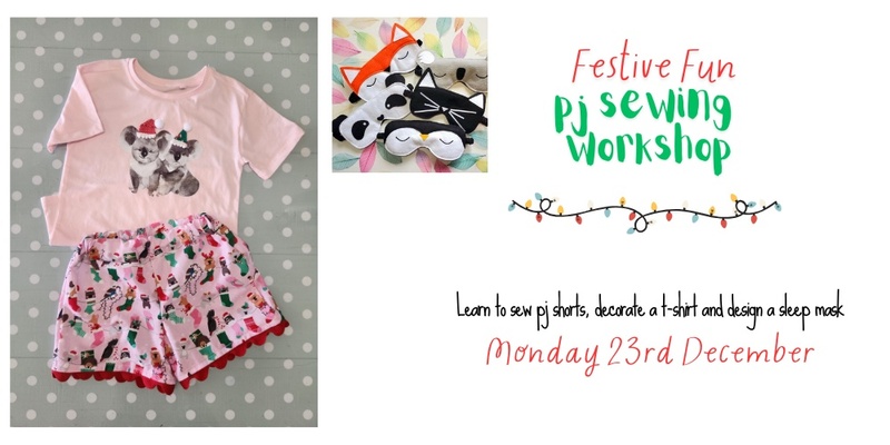 The Night Before Christmas PJ Sewing Workshop 2