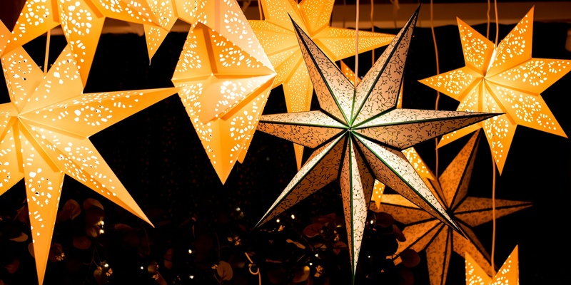 Christmas Crafternoon - Paper Star Lanterns