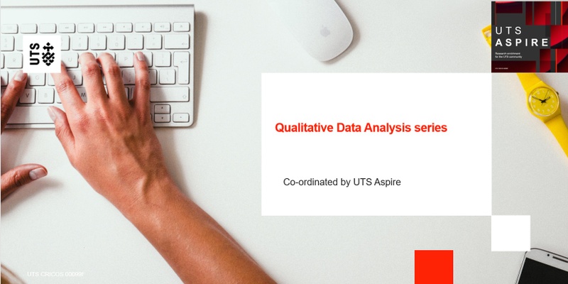 Qualitative Data Analysis: TBC - Guest speaker
