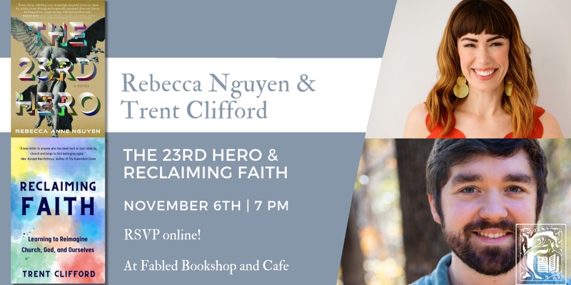 Conversation & Signing with Rebecca Nguyen and Trent Clifford