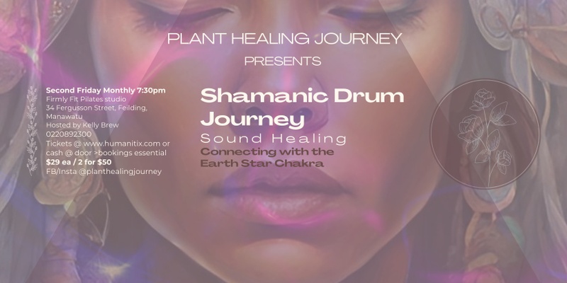 Shamanic Drum Journey -Sound Healing Connecting with the Earth Star Chakra.