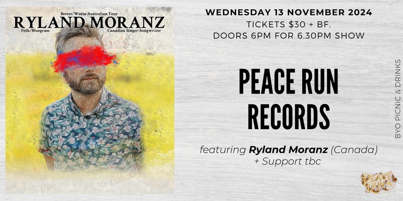 Ryland Moranz (Canada) Live at Peace Run Records