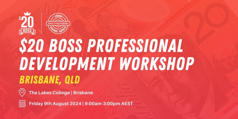 $20 Boss Funded Professional Development Workshop |  Brisbane 