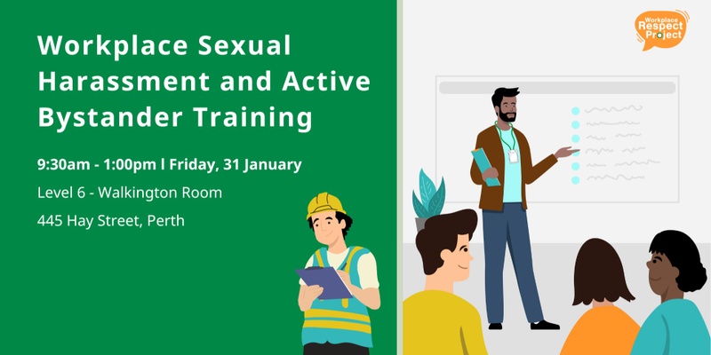 Workplace Sexual Harassment and Active Bystander Training - Perth