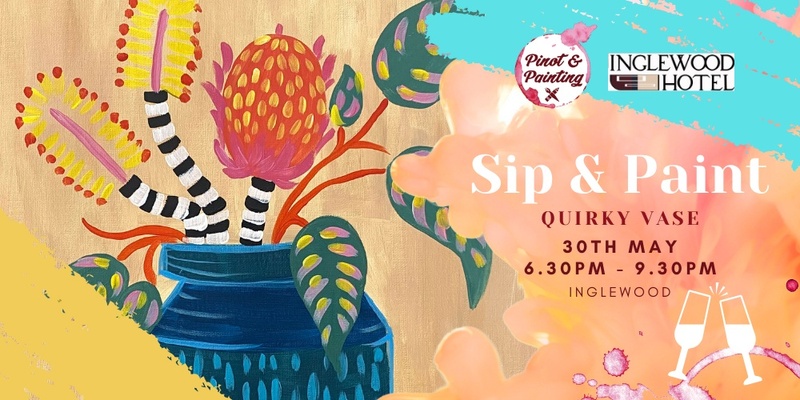 Quirky Vase  - Sip & Paint @ The General Collective