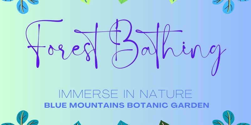 Forest Bathing - Blue Mountains Botanic Garden