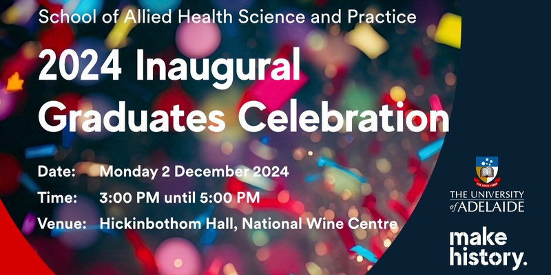 2024 Inaugural Celebration  - School of Allied Health Science and Practice