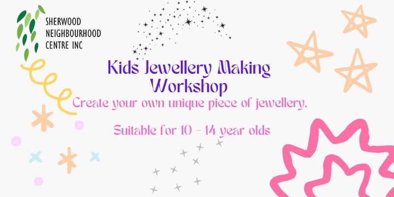 Kids Jewellery Making Workshop