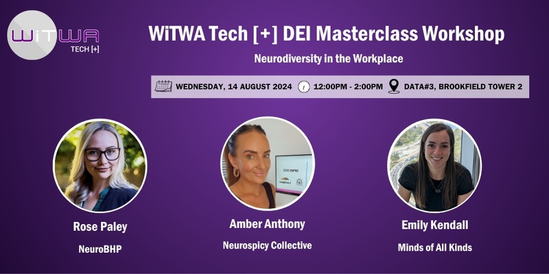 WiTWA - DEI Masterclass - Neurodiversity in the Workplace
