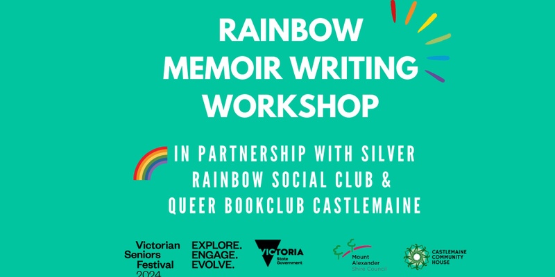 Seniors Festival: LGBTQIA+ Memoir Writing Workshop