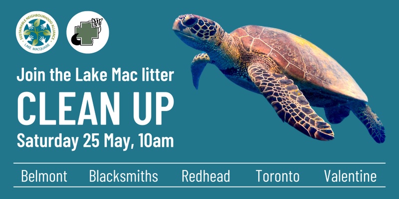 Protect Lake Mac's Turtles - Lake Macquarie litter clean up