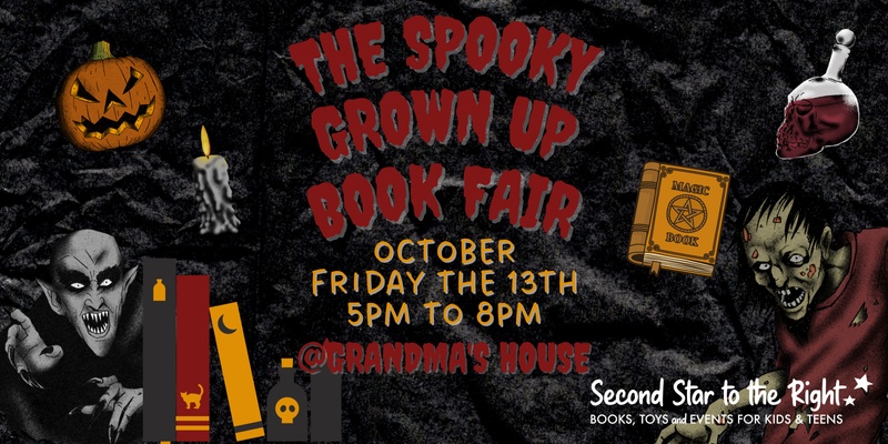 The Spooky Grown Up Book Fair