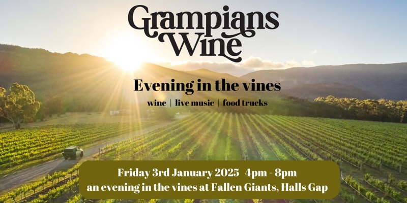 An Evening in the Vines with Grampians Wine