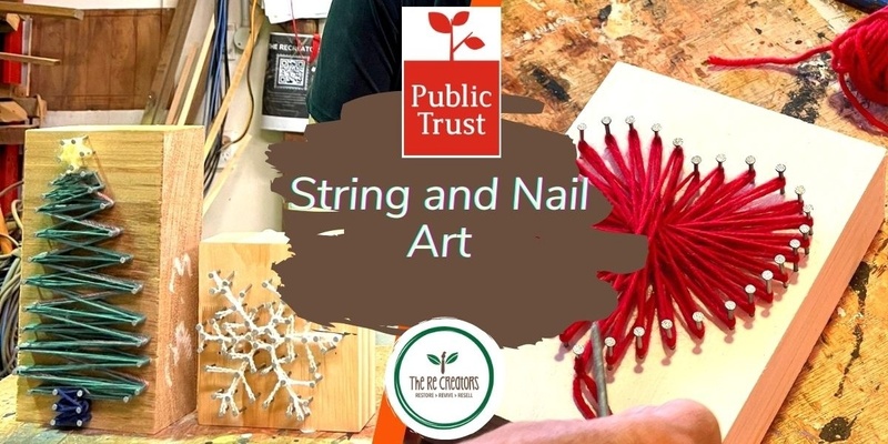 String and Nail Art, Go Eco, Friday 22 March 6.00pm-8.00pm