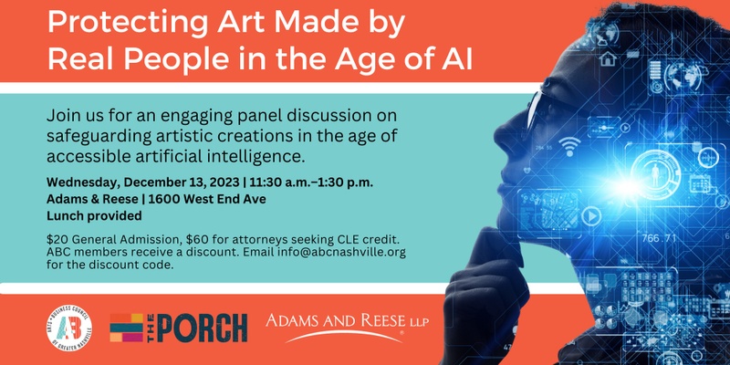 Protecting Art Made by Real People in the Age of AI (CLE)