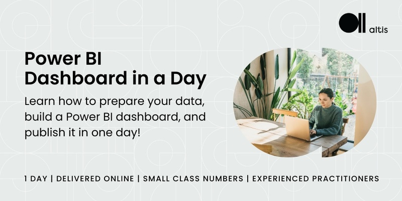 Power BI Dashboard In A Day Public Training with Altis Consulting - 10 Oct 2024