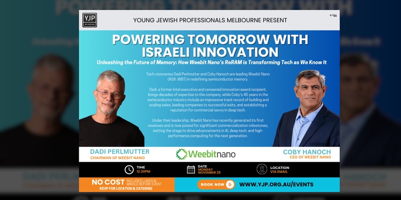 POWERING TOMORROW WITH ISRAELI INNOVATION | Unleashing the Future of Memory with Wee Bit