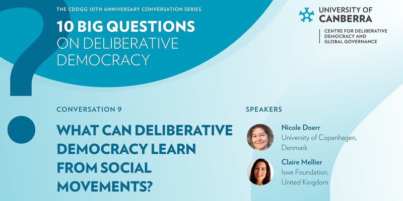 What can deliberative democracy learn from social movements?