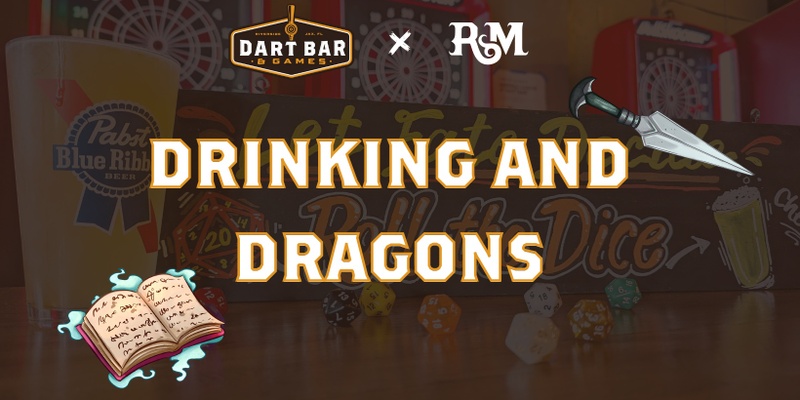 Drinking & Dragons at Dart Bar & Games 