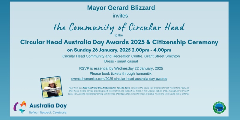 2025 Circular Head Australia Day Awards & Citizenship Ceremony 