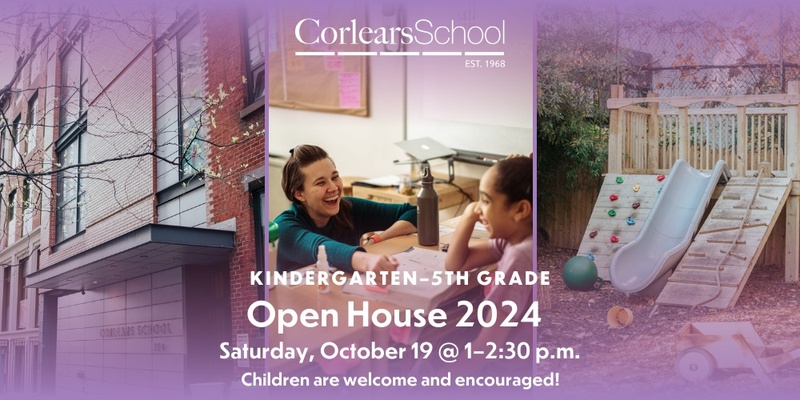 Corlears School Open House 2024 — Kindergarten–Fifth Grade