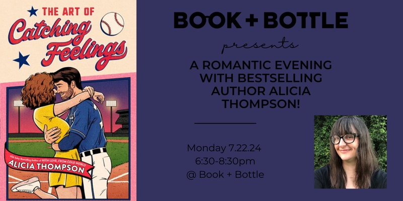 A Romantic Evening with Bestselling Author Alicia Thompson!