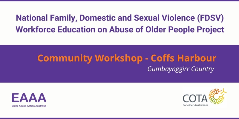 Community consultation workshop - Coffs Harbour NSW