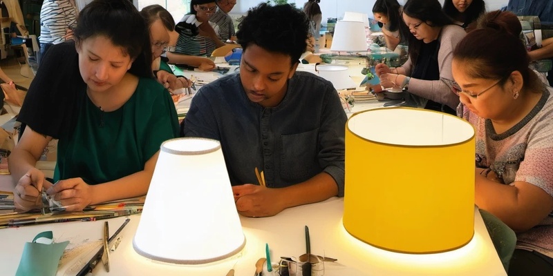 Up-cycling Lampshades Workshop 