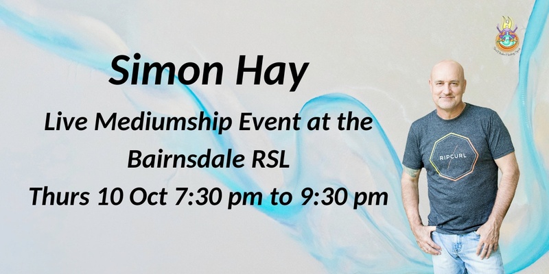 Aussie Medium, Simon Hay at the Bairnsdale RSL