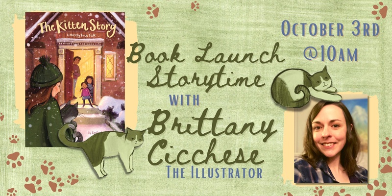 Book Launch Storytime with Brittany Cicchese