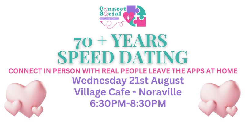 70+ years Speed Dating 