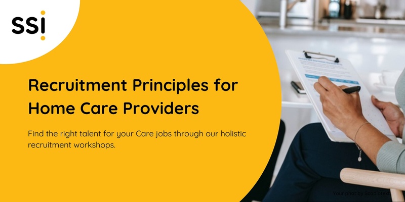 Recruitment Principles for Aged Care Providers