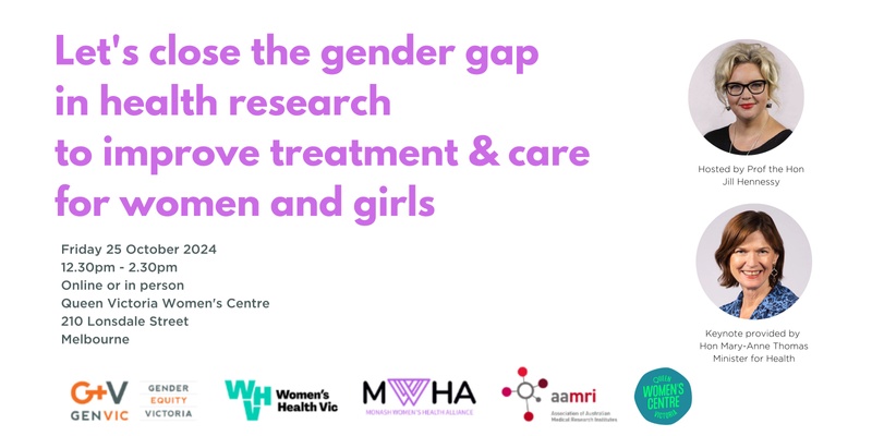 Closing the Gender Gap in Health Research