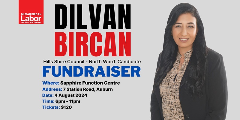 Dilvan Bircan Campaign Fundraiser