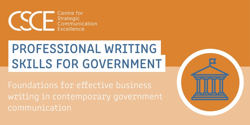 Professional Writing Skills For Government - Virtual