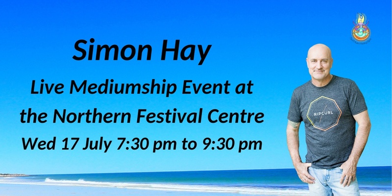 Aussie Medium, Simon Hay at the Northern Festival Centre in Port Pirie