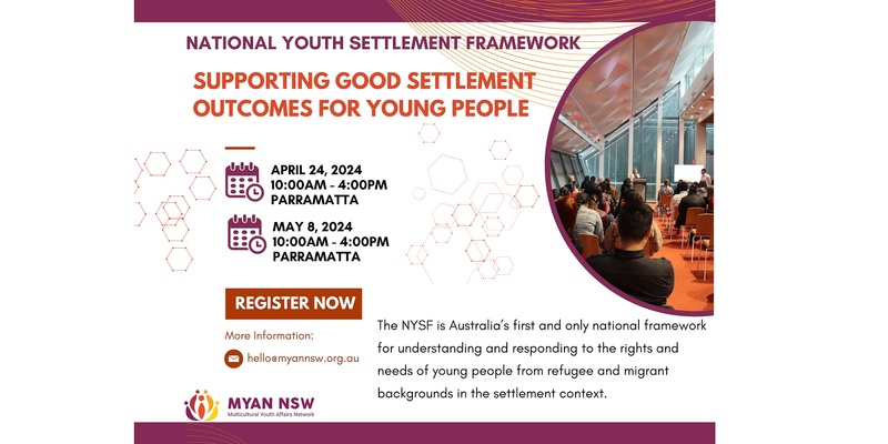 MYAN NSW National Youth Settlement Framework Training 