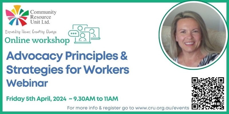 Advocacy Principles and Strategies for Workers (Webinar)