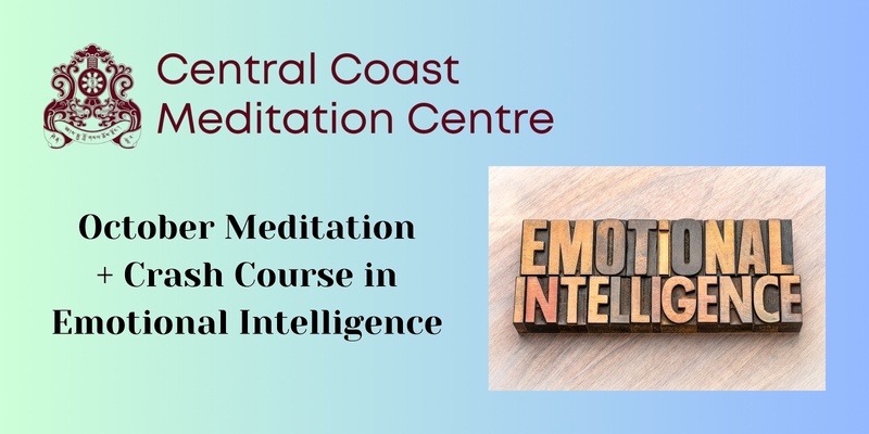 October Meditation + Crash Course in Emotional Intelligence