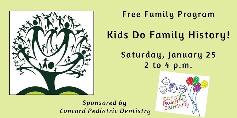 Free Family Program: Kids Do Family History!