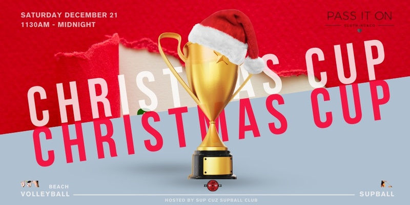 The Christmas Cup: Social Beach Volleyball & Supball