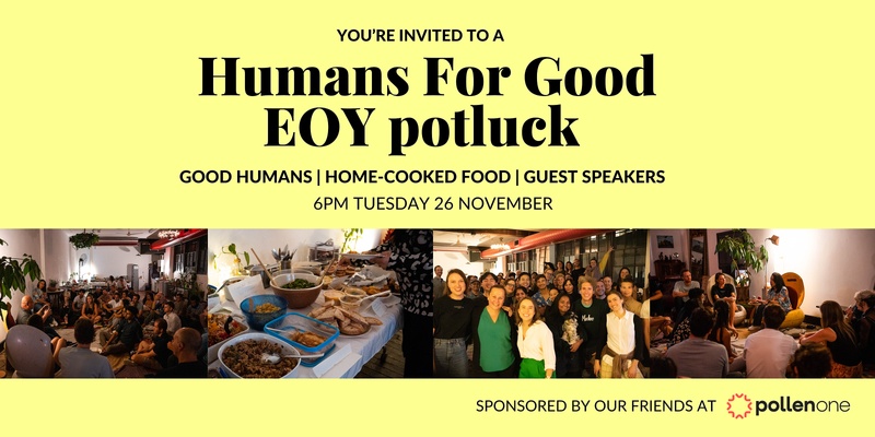 Humans for Good EOY Potluck 🥘