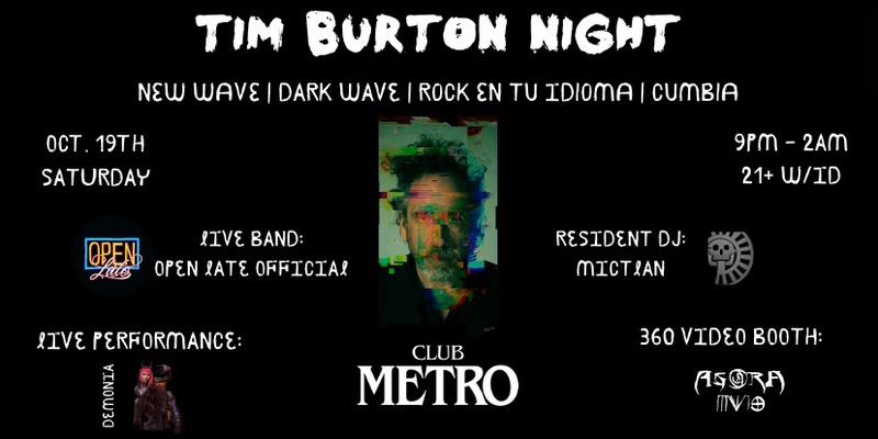 Club Metro: Tim Burton Tribute