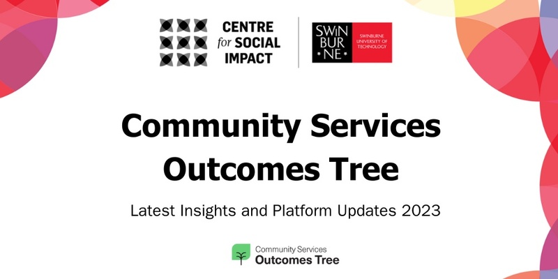 Community Services Outcomes Tree Webinar Update 2023