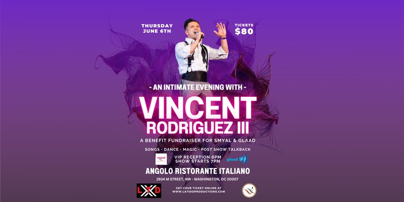 An Intimate Evening with Vincent Rodriguez III