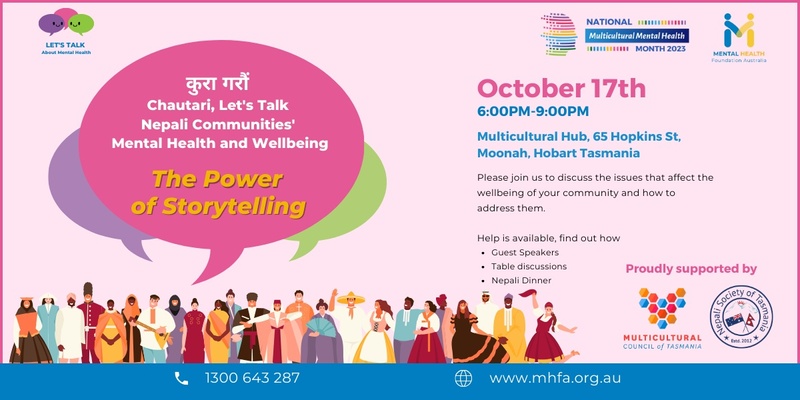 Chautari, Let's Talk Nepali Communities Mental Health and Wellbeing 
