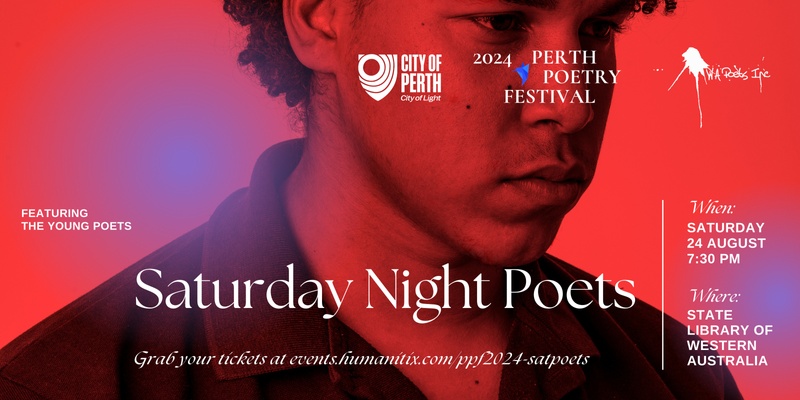 Saturday Night Poets  |  Perth Poetry Festival 2024