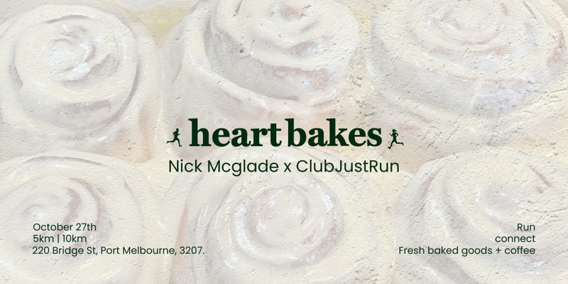 ClubJustRun x Nick Mcglade: Heart Bakes Special